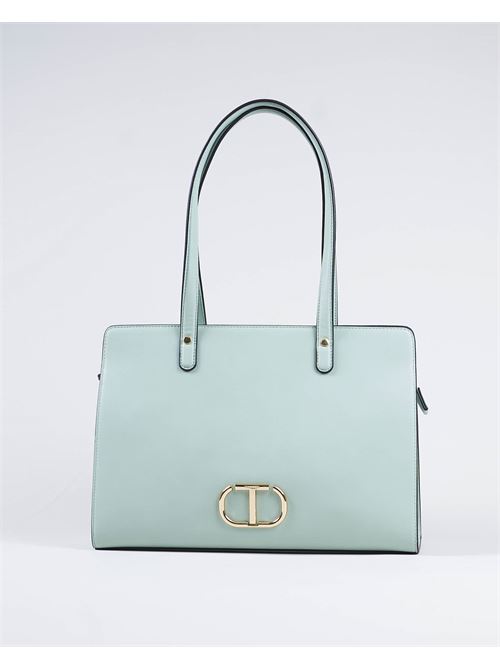 Shopper bag with oval T logo Twinset TWIN SET | Bag | TB7252625